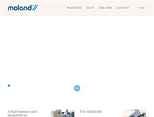 Tablet Screenshot of moland.biz
